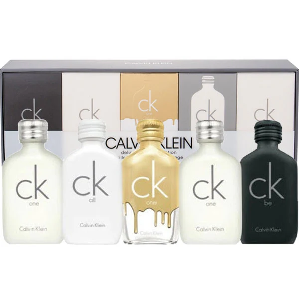 Calvin Klein CK Miniature Gift Set - 2 X CK One 10ML EDT + CK All 10ML EDT + CK Gold 10ML EDT + CK Be 10ML EDT (Men)