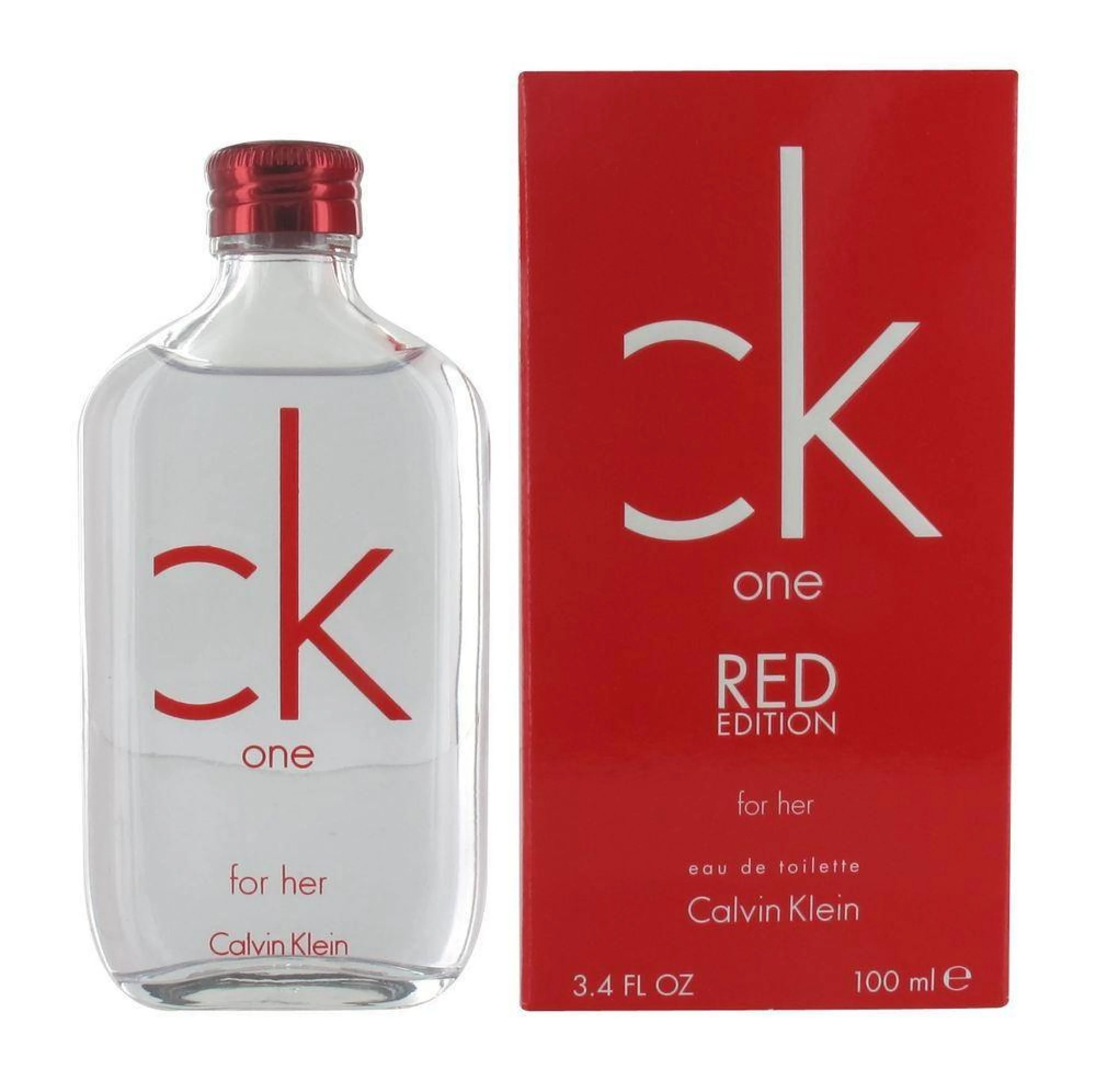 Calvin Klein CK One Red Edition 100ML EDT Spray (W)