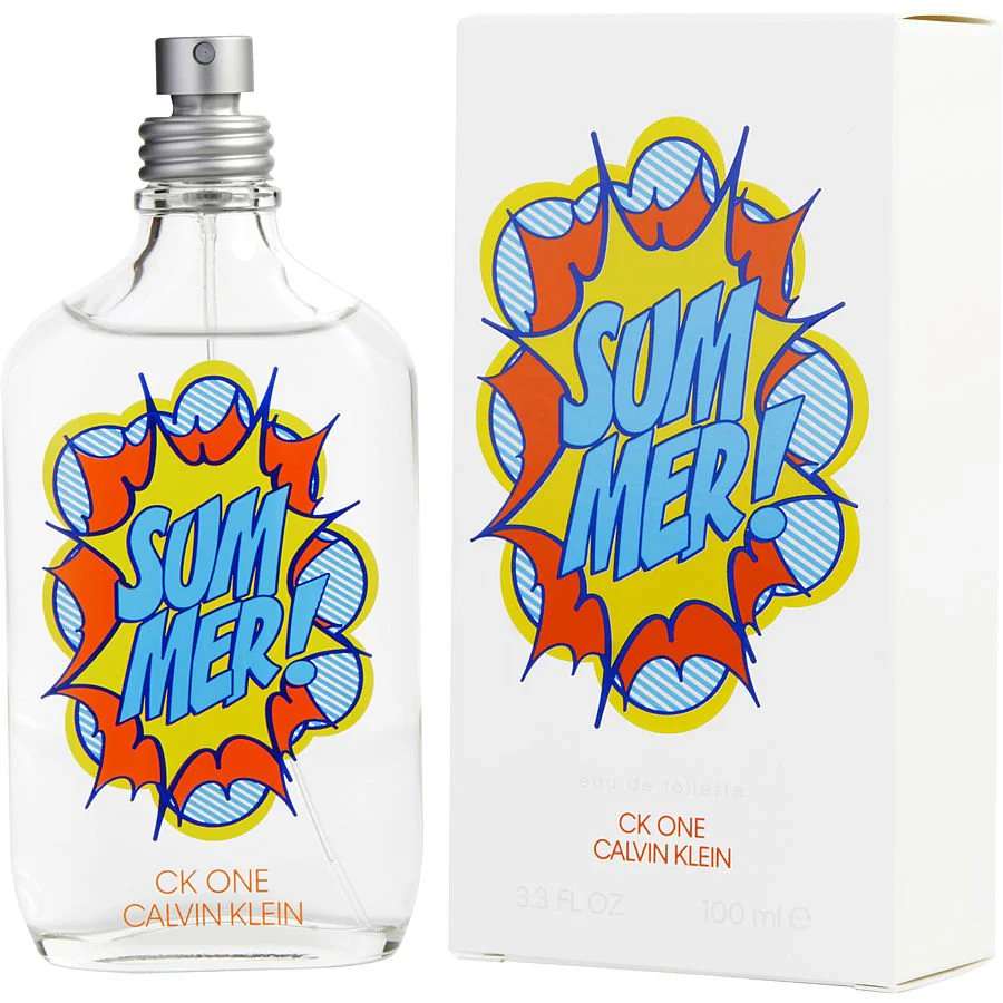 Calvin Klein CK One Summer 2019 Edition (White) 100ML EDT Spray (W)(M)