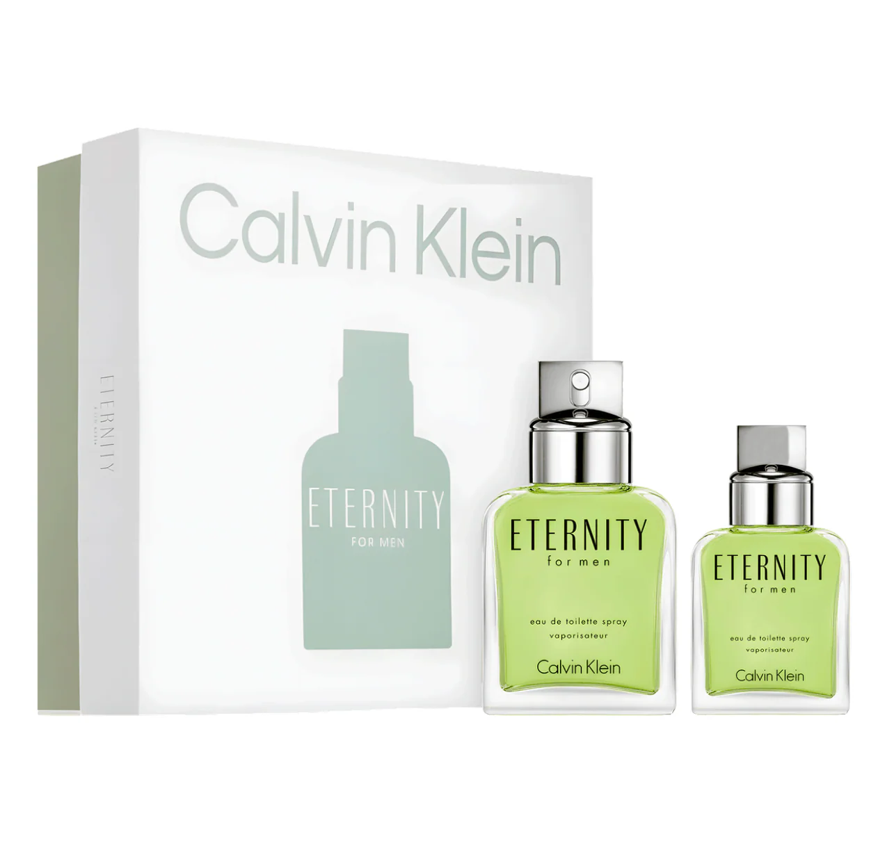 Calvin Klein Eternity (Eau De Toilette) 2PCS Gift Set - 100ML EDT Spray + 30ML EDT Spray (Men)