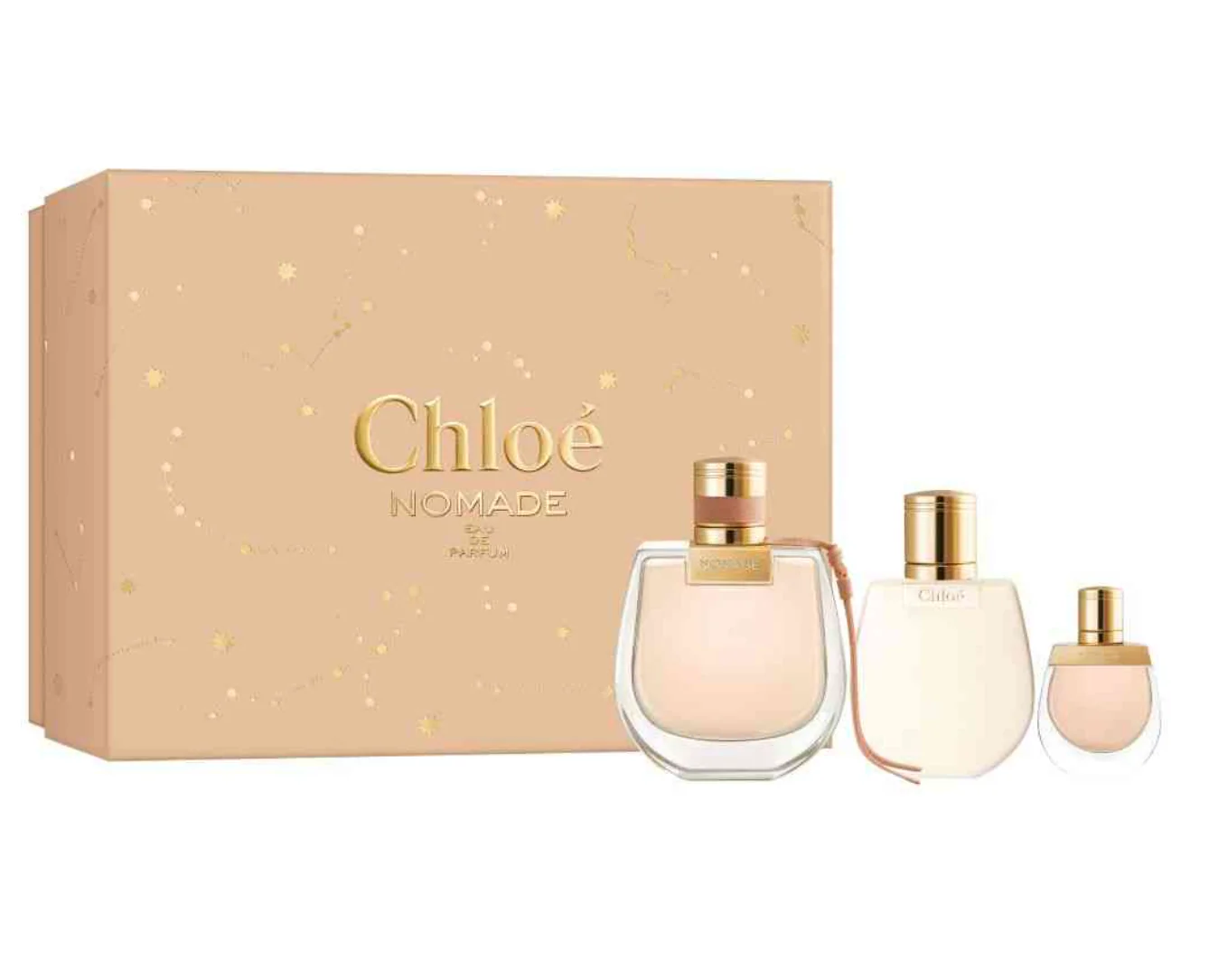 Chloe Nomade 3PCS Gift Set - 75ML EDP Spray + 100ML Perfumed Body Lotion + 5ML EDP Spray (W)