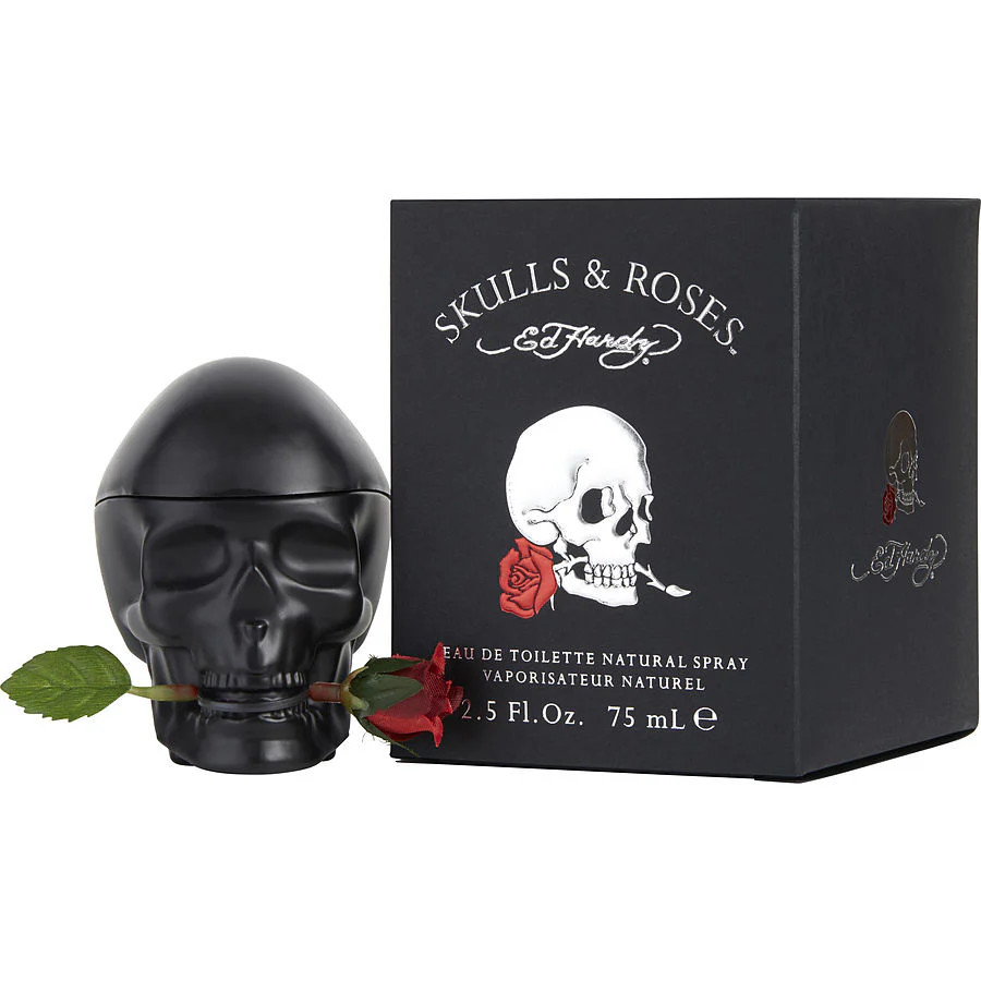 Ed Hardy Skulls & Roses 100ML EDT Spray (M)