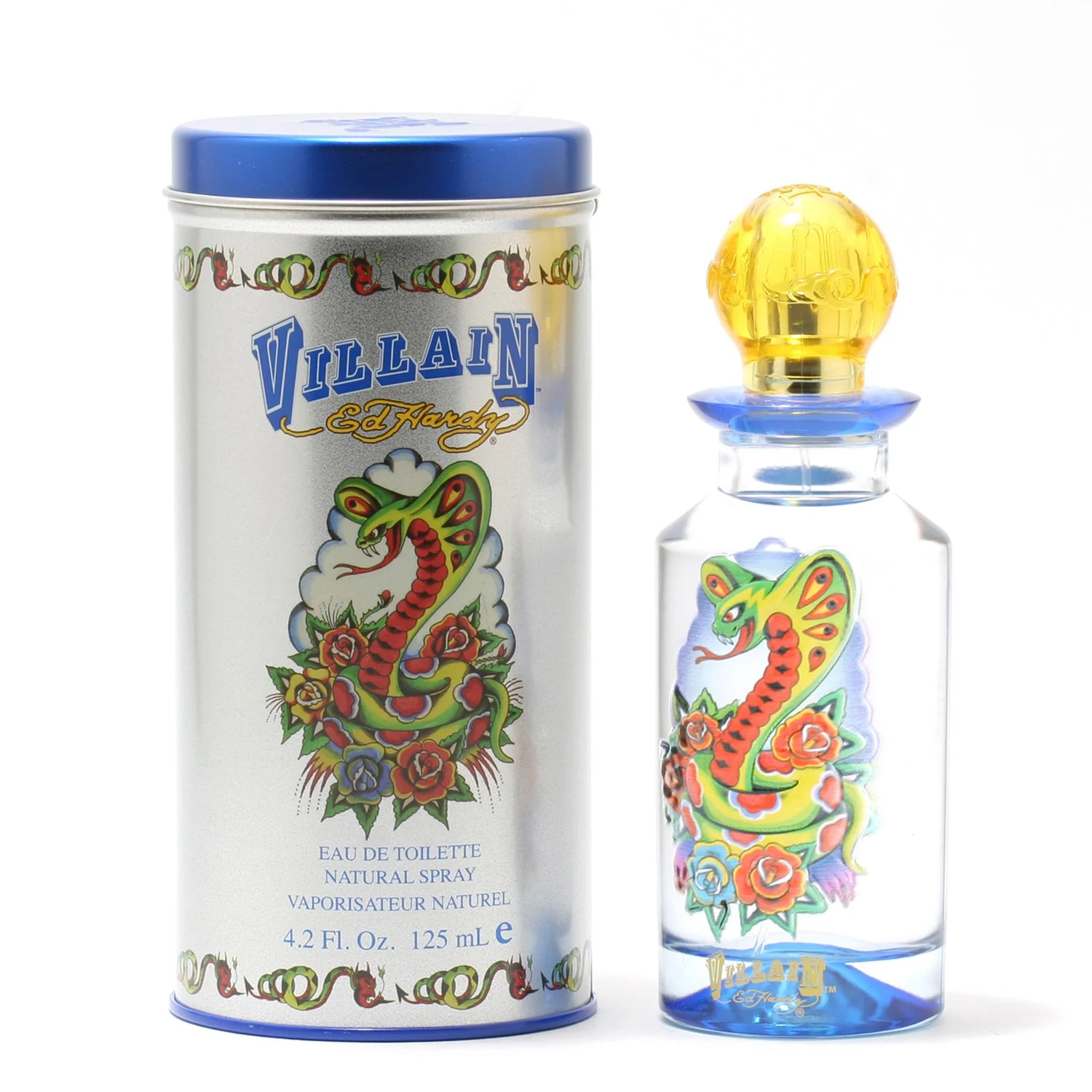 Ed Hardy Villain 125ML EDT Spray (M)