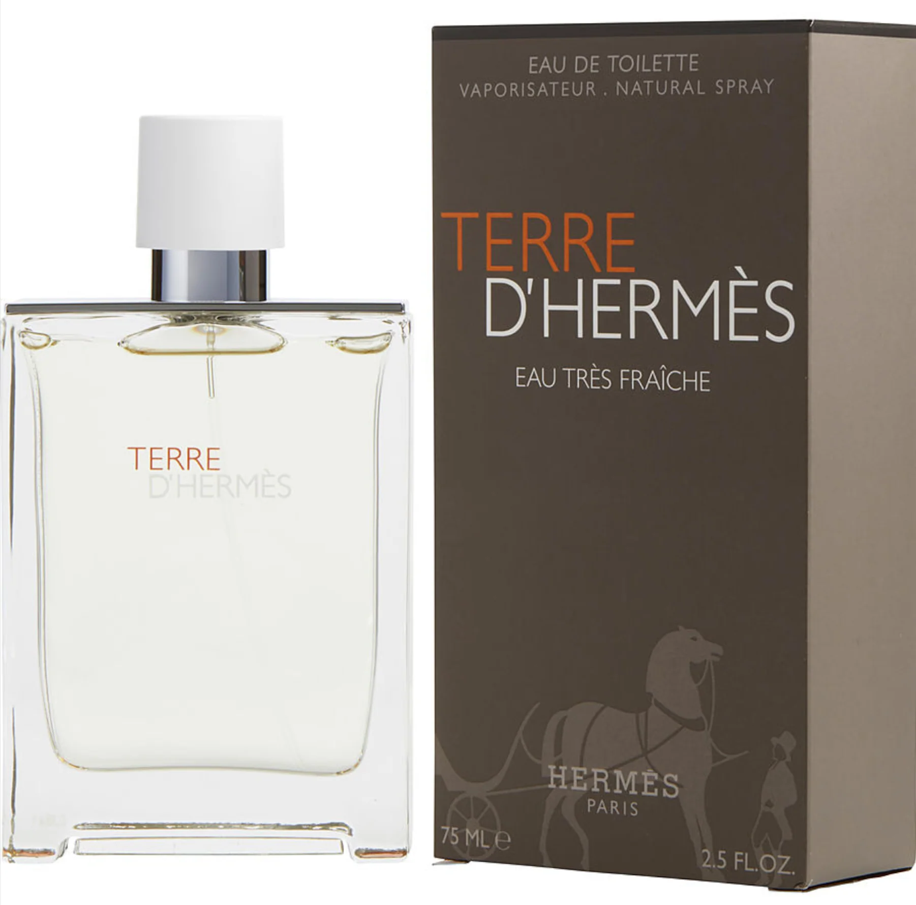 Hermes Terre Eau Tres Fraiche 125ML EDT Spray (M)