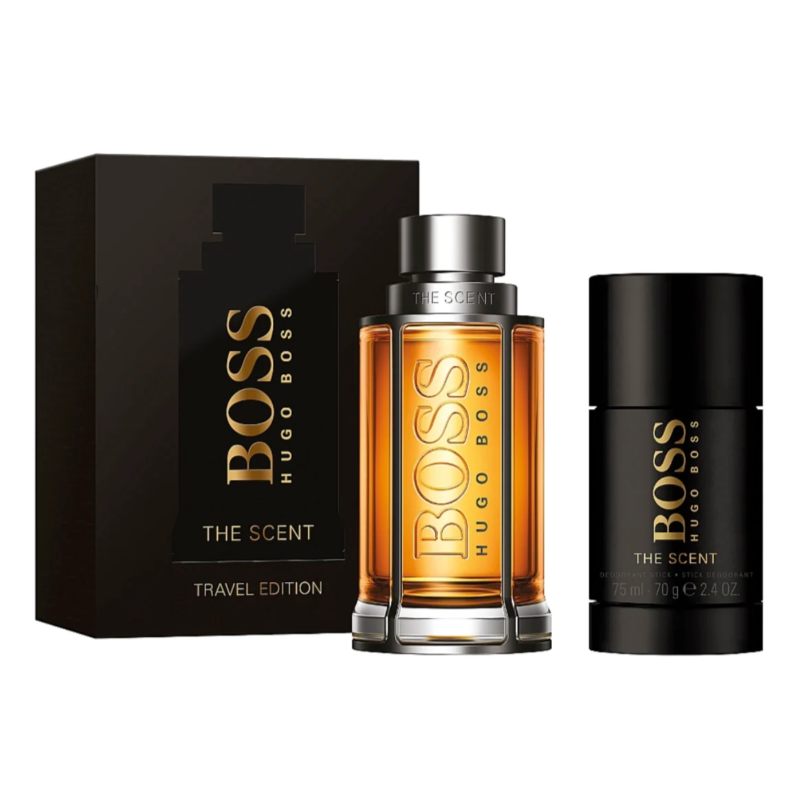Hugo Boss The Scent Gift Set - 100ML EDT Spray + 70G Deodorant Stick (Men)