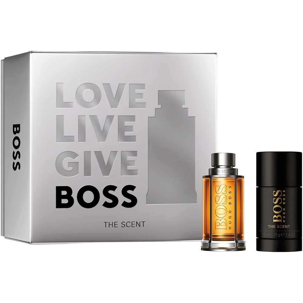 Hugo Boss The Scent Gift Set - 50ML EDT Spray + 70G Deodorant Stick (Men)
