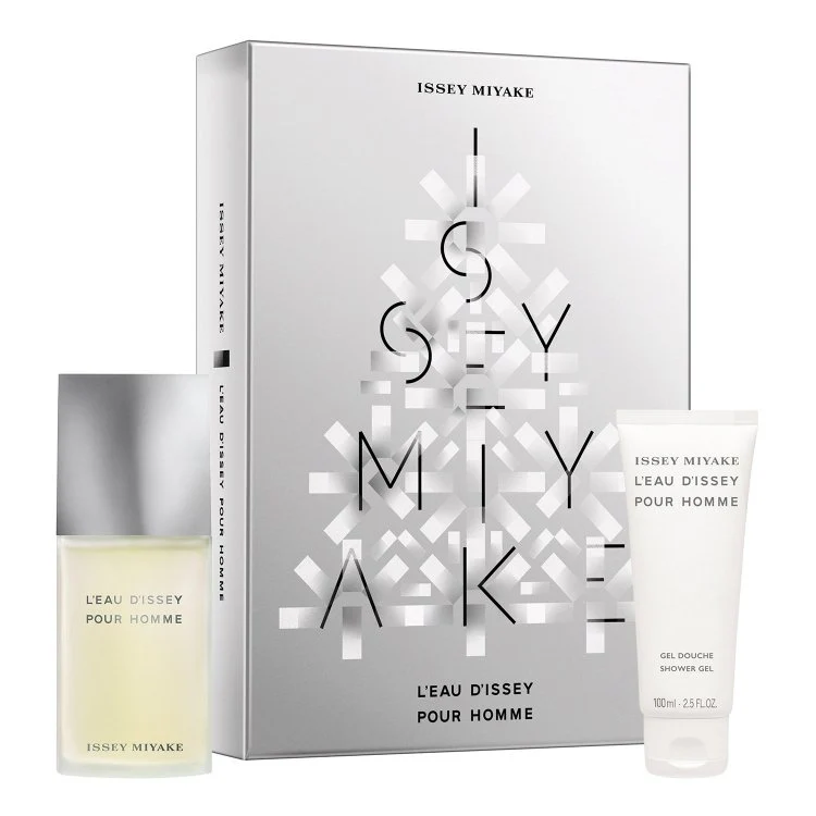 Issey Miyake L'Eau D'Issey 2PCS Gift Set - 75ML EDT Spray + 100ML Shower Gel (Men)