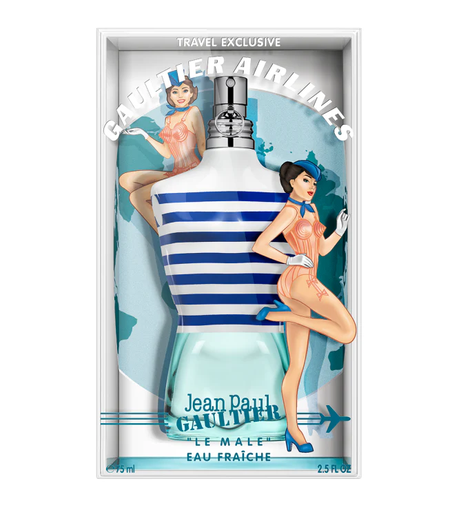 Jean Paul Gaultier JPG Airlines Le Male (Eau Fraiche) 75ML EDT Spray (M)