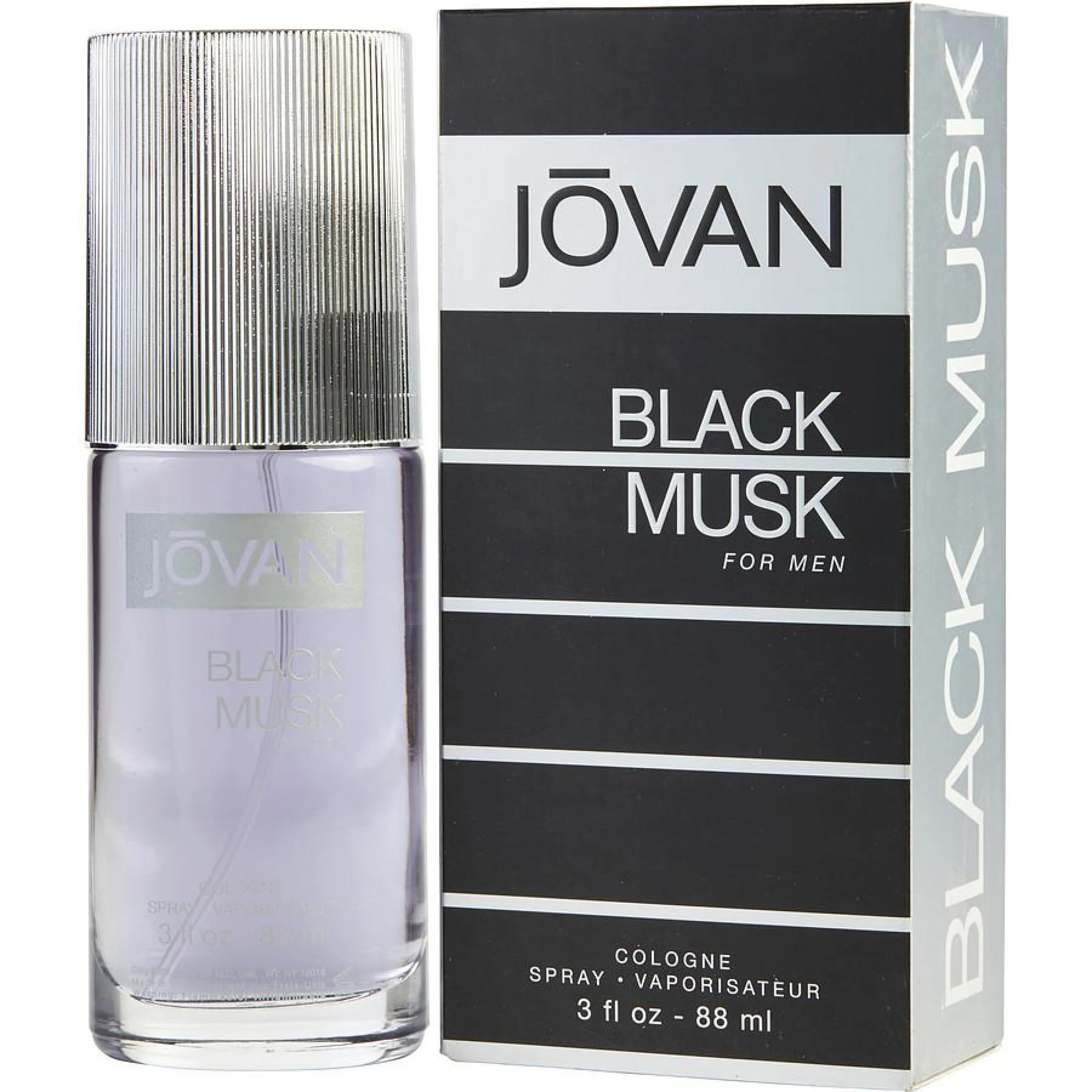 Jovan Black Musk 88ML Cologne Spray (M)