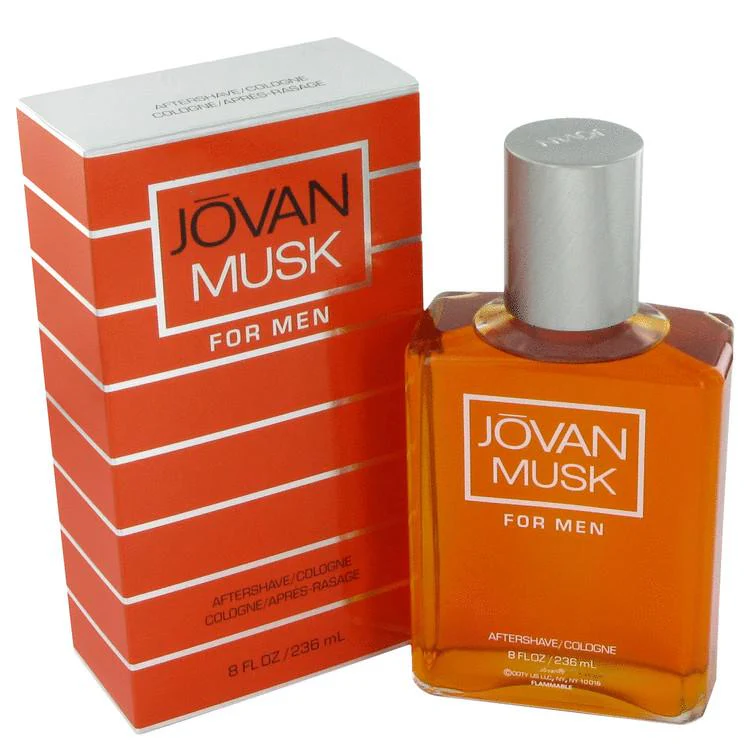 Jovan Musk 236ML After Shave Cologne (M)
