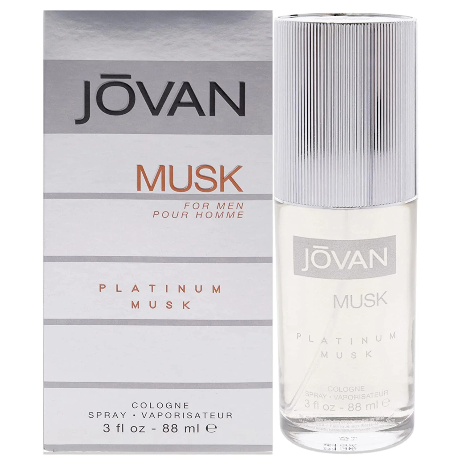 Jovan Platinum Musk 88ML EDC Spray (M)