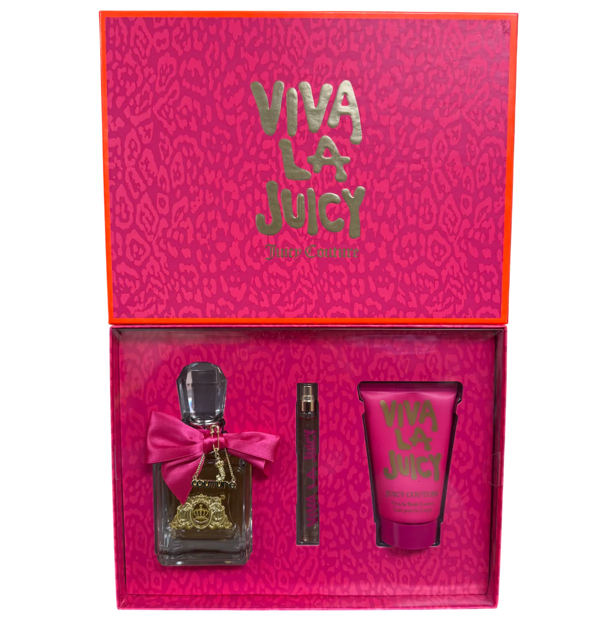 Juicy Couture Viva La Juicy Gift Set - 100ML EDP Spray + 125ML Body Creme + 10ML Mini Spray (Women)