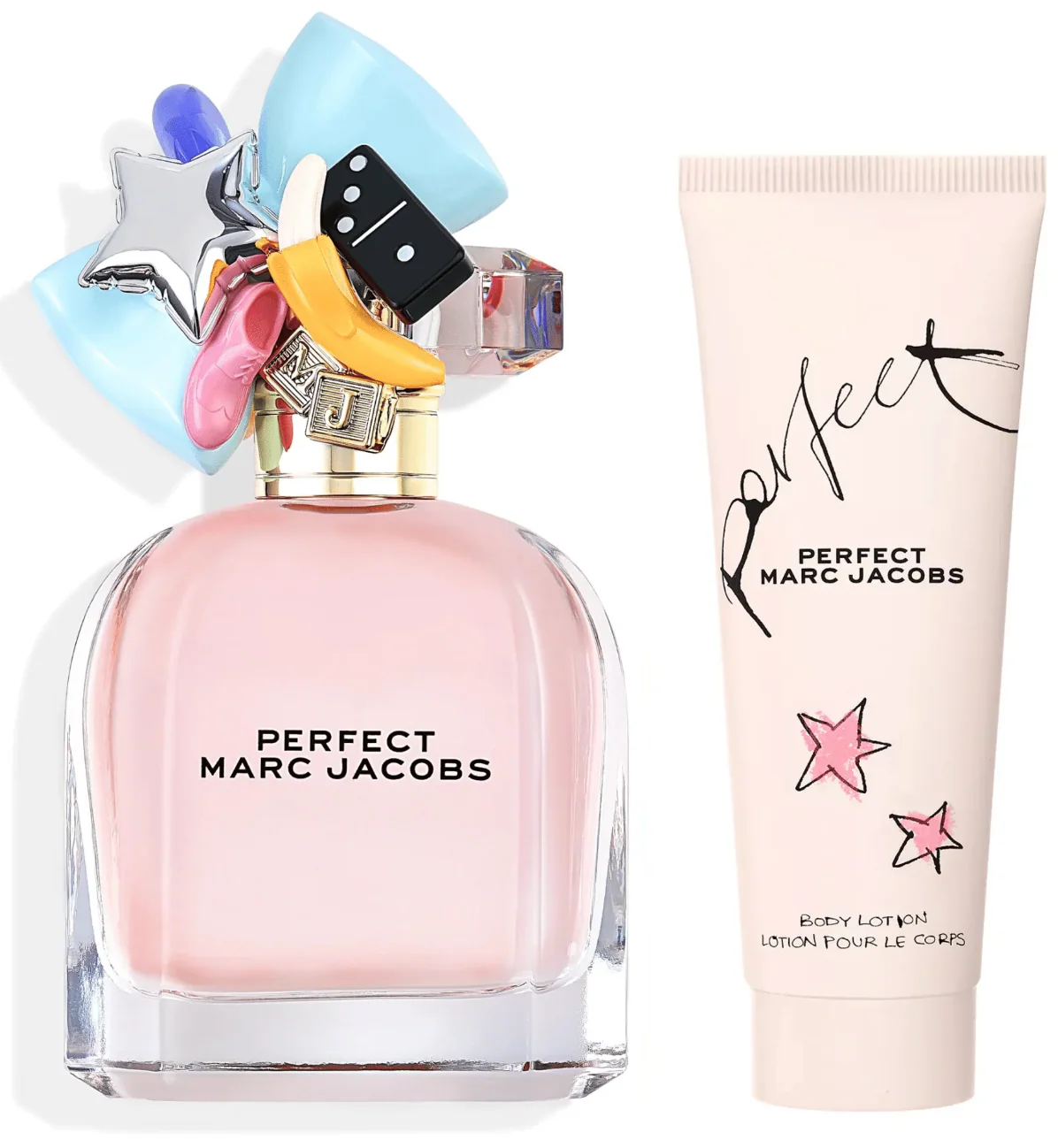 Marc Jacobs Perfect 2PCS Gift Set - 100ML EDP Spray + 75ML Body Lotion (Women)