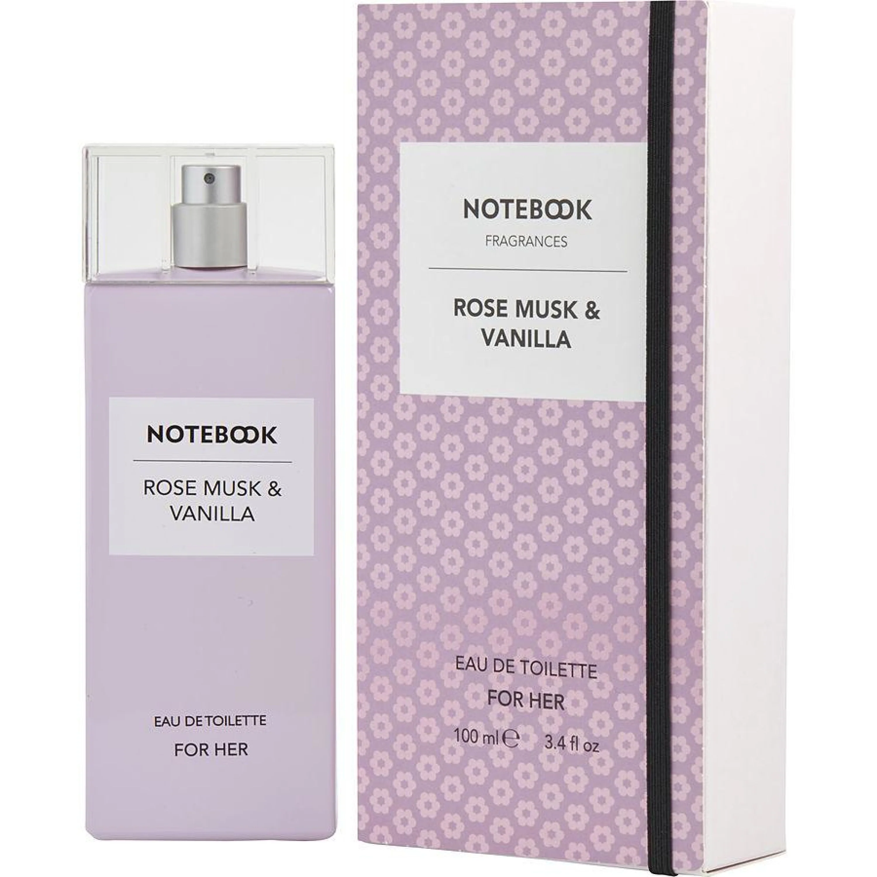 Notebook Rose Musk & Vanilla EDT Spray (W)