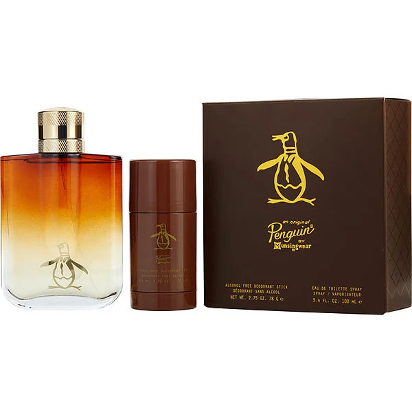 Penguin Gift Set - 100ML EDT Spray + 78G Deodorant (Men)