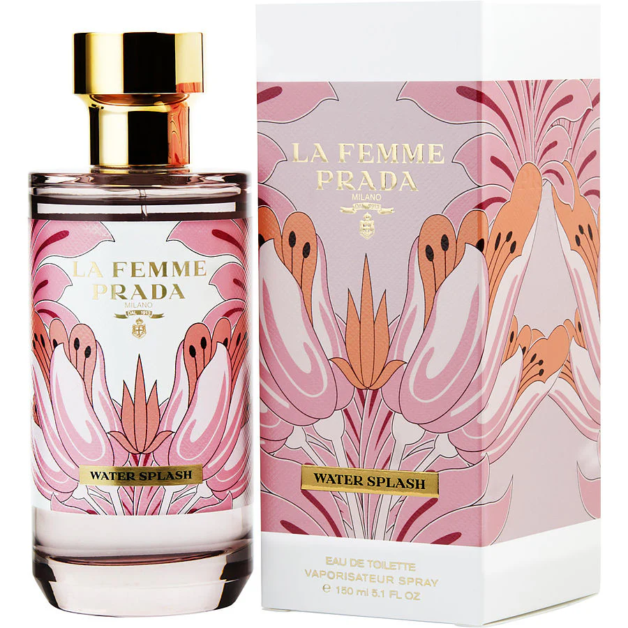Prada La Femme Water Splash 150ML EDT Spray (W)