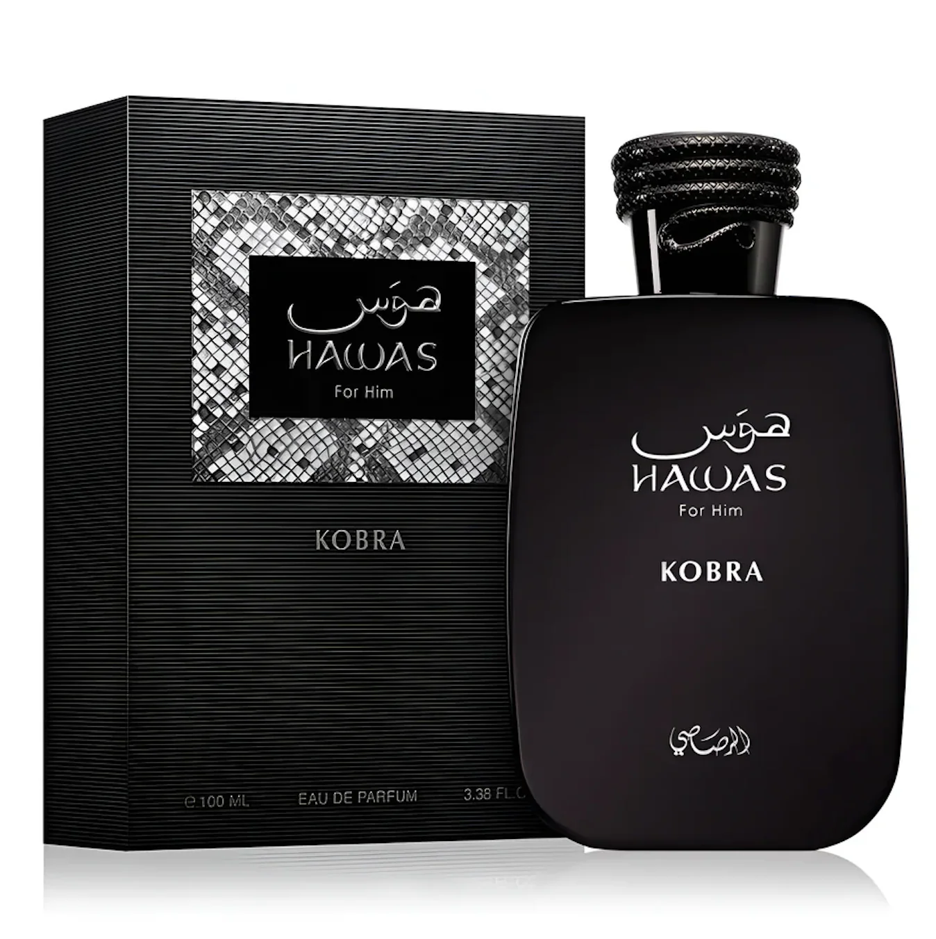 Rasasi Hawas Kobra (No Cellophane) 100ML EDP Spray (W)(M)