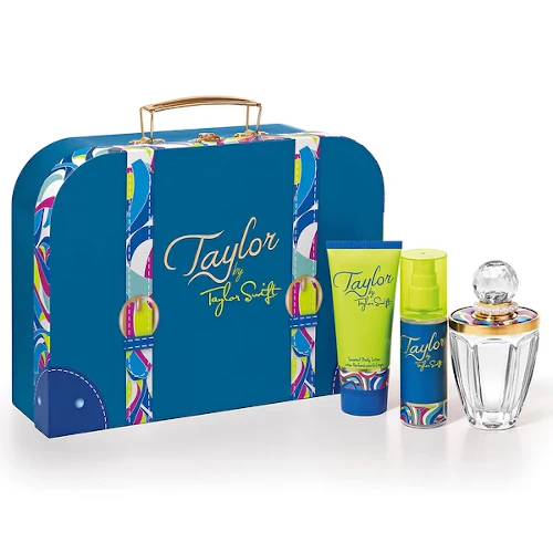 Taylor By Taylor Swift 3PCS Gift Set - 100ML EDP Spray + 100ML Scented Body Lotion + 80ML Scented Hair Mist (Women)