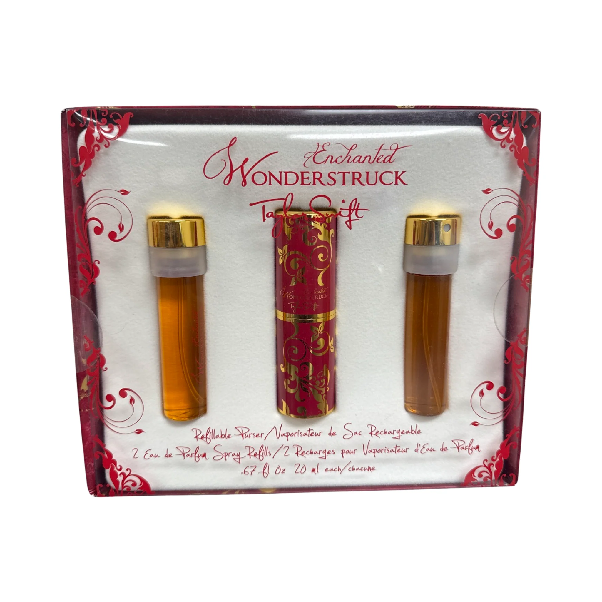 Taylor Swift Wonderstruck Enchanted Gift Set - (2 X 20ML) EDP Spray Refills + Refillable Purser (Women)