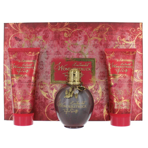 Taylor Swift Wonderstruck Enchanted 3PCS Gift Set - 50ML EDP Spray + 50ML Scented Body Lotion + 50ML Scented Bath Gel (Women)