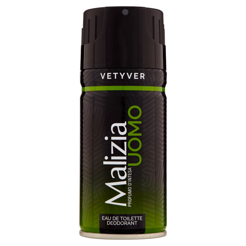 Vetyver Malizia Uomo 150ML Deodorant Spray (M)
